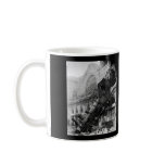 Train Wreck at Montparnasse, railroad disaster Coffee Mug
