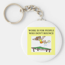 trampoline bounce key chains