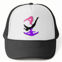 Trampoline gymnast mesh hats