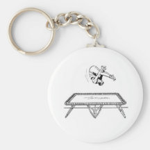 Trampoline Key Chain