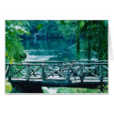 tranquil bridge card