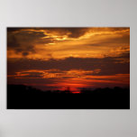 Tranquil sunset posters