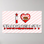 Tranquillity, CA Print