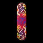 Tranquillity Peace Wolf Skateboard