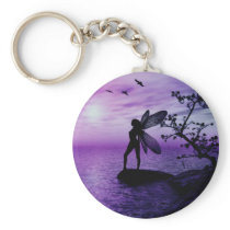 Tranquillity (Purple) Keychain