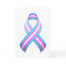 Trans Awareness Ribbon Card