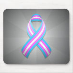 Trans Awareness Ribbon Mousepad