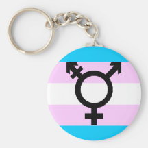 Trans Pride keychain - with symbol