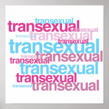 TRANSEXUAL PRIDE CLUSTER -.png Posters