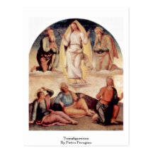 Transfiguration By Pietro Perugino Postcard