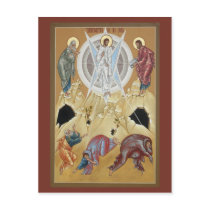 Transfiguration of the Lord Prayer Card