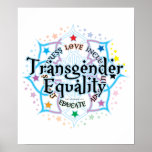 Transgender Equality Lotus Print