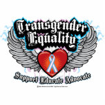 Transgender Equality Wings photo sculptures