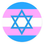 Transgender Jewish Pride Stickers