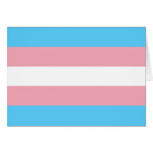 Transgender Pride Flag Cards