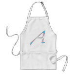 Transgender Pride "Scarlet" Letter A Labels Apron
