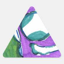 Transmission Approach Triangle Sticker