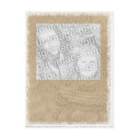 Transparent Textured Sepia postcards