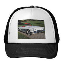 Transportation 077,classic cars,corvette,a classic mesh hat