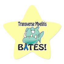 Transverse Myelitis BITES Sticker