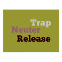 Trap Neuter Release postcard