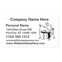 Trap set drummer abstract bw sketch design business card