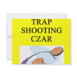 TRAP shooting joke invitations