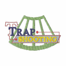 Trap Shooting Logo Embroidered Shirt