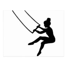 trapeze_artist post card