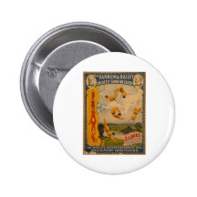 Trapeze artists Barnum & Bailey 1896 Button