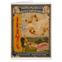 Trapeze artists Barnum & Bailey 1896