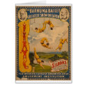 Trapeze artists Barnum & Bailey 1896 cards