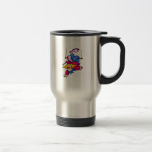Trapeze Clown Coffee Mugs
