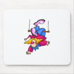 Trapeze Clown Mousepads