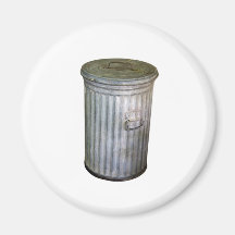trash bin imán para frigorifico