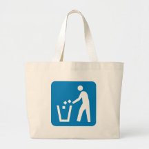 Trash / Garbage / Refuse Highway Sign