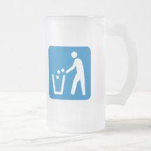 Trash / Garbage / Refuse Highway Sign Mug