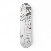 trash man with babes skate boards