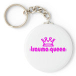 Trauma Queen Key Chain