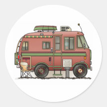 Travco Motor Home Camper RV Sticker