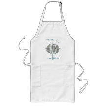Travel Broadens the Mind Long Apron