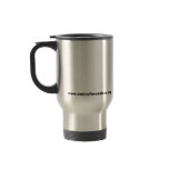 travel mug logo
