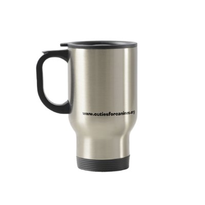 travel mug logo by cutiesforcanines
