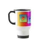 Travel Mugs - Pop Art Cocktails