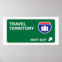 Travel Next Exit Posters