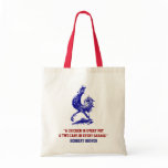 Travel Tote Herbert Hoover Quote "A Chicken In.." bags