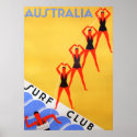 Travel Vintage Australia Poster posters