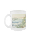 Travelers Climbing A Mountain,  Hokusai, 1835 Mug