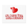 Traveling Hearts Postcard