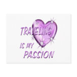 TRAVELING PASSION postcards
